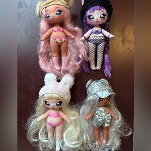 Na Na Na! Surprise Doll Lot. Soft Fashion Dolls
